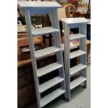 Two A-frame decorators' ladders (Decorative use ONLY)