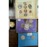 A Maria Theresa Thaler; other commemorative coins; commemorative sets; crowns; a 'Concorde'