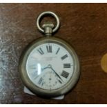 A military pocket watch with second hand complication