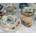 A Mason's "Regency" part dinner service, 40 pieces approx