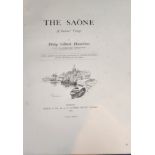 The Saone, A Summer Voyage, by P G Hamerton, illustrated by Joseph Pennell, 1 of 275 large paper