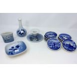 Nine small Royal Copenhagen dishes and trinket ware