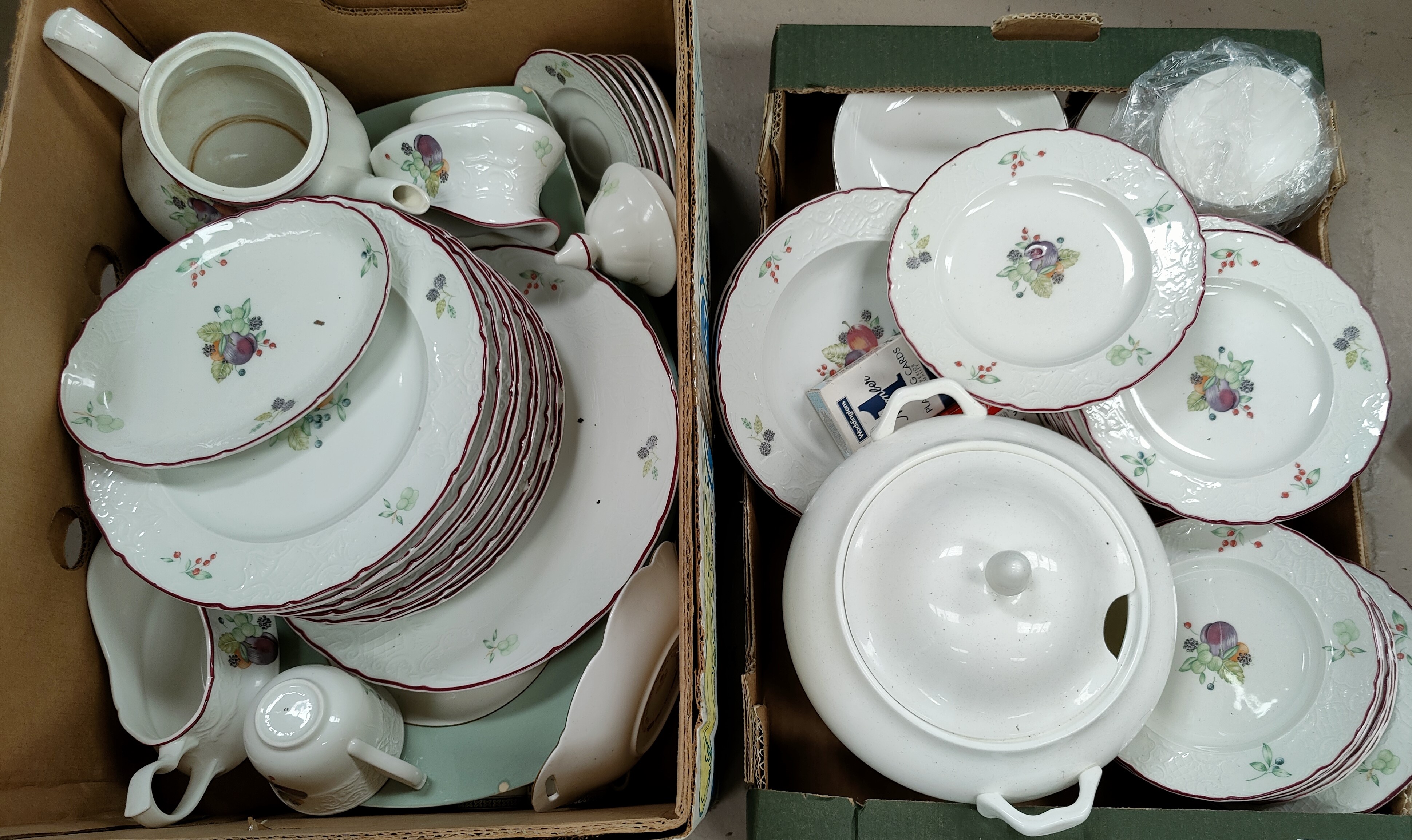 A large Wedgewood meat platter, other dinnerware etc