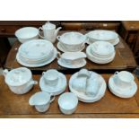 An extensive Royal Albert 'Horizons Fantasia' dinner service including tureens etc