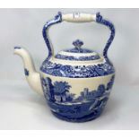 A Spode's Italian large teapot, height 30 cm