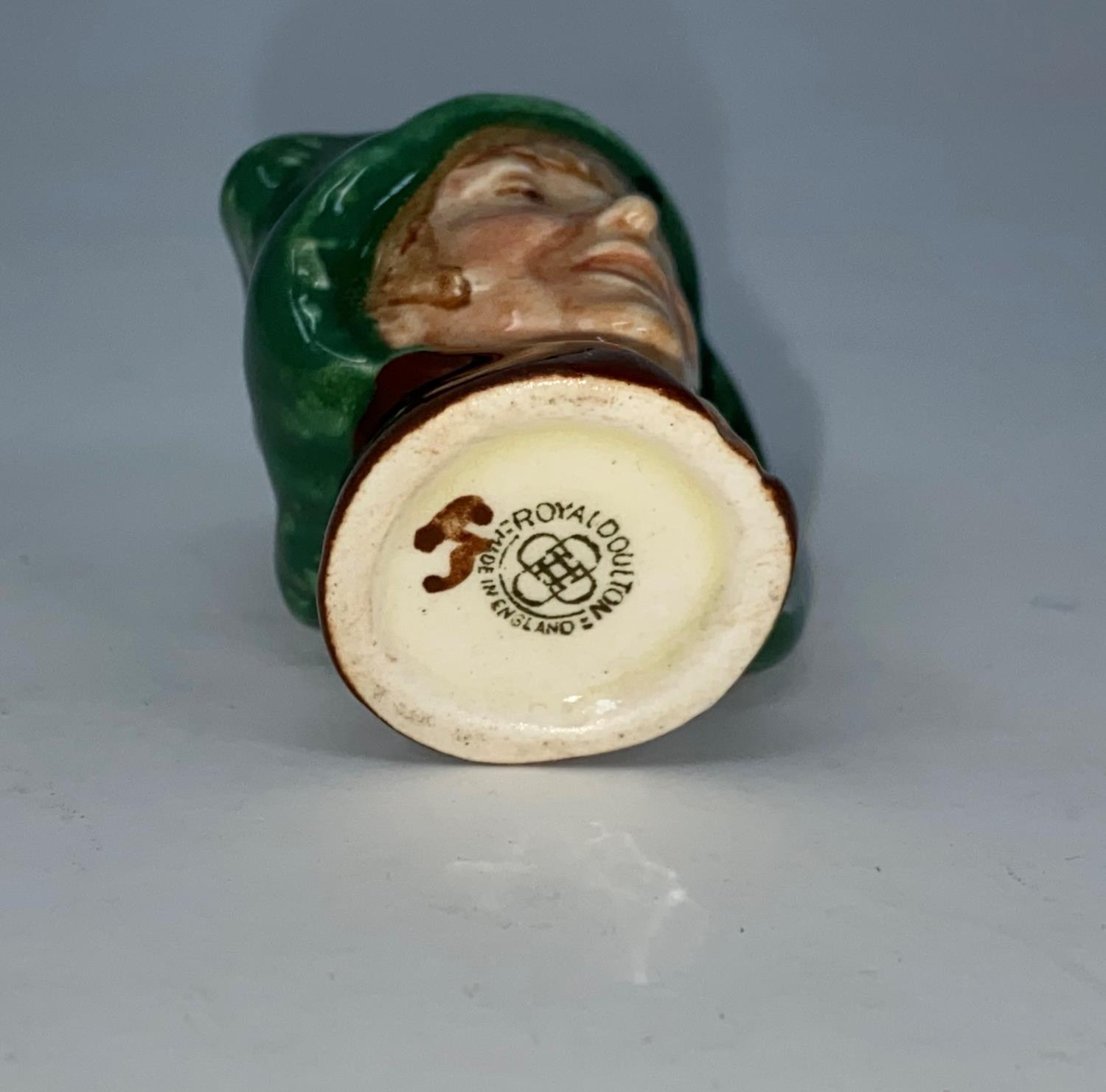 A miniature Royal Doulton character jug - Arriet - Image 2 of 2