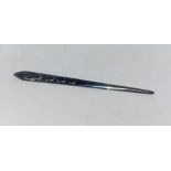 A hallmarked silver letter opener, 1.8oz
