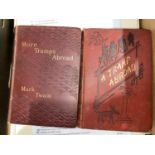 Mark Twain; A Tramp Abroad, 1st edition, London; More Tramps Abroad, 3rd edition 1898