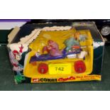 Corgi 809 Dick Dastardly Racing car original box (box dented & worn, cellophane split)