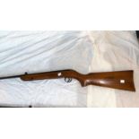 A BSA air rifle