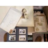 A quantity of vintage photographs