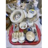 A selection of collectable pottery, Royal Doulton, Aynsley etc