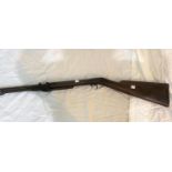 The BSA Air rifle improved model with lever action (missing guard)