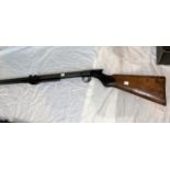 A The BSA Standard Air rifle with button lever action
