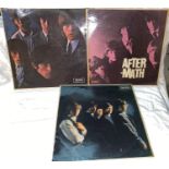 THE ROLLING STONES: LK 4605; No 2, LK 4661 and Aftermath LK 4786