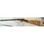 An early Diana air rifle (rusted)