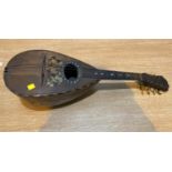A melon back vintage mandolin