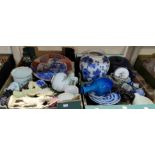 A selection of modern Chinese ceramics etc