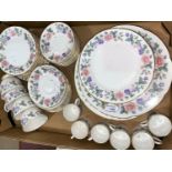 A Royal Grafton "Fragrance" part dinner/tea service, 50 pieces aprox