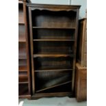 An Oak full height bookcase (originally purchased from Arighi Bianchi)