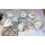 A selection of 8 Victorian and later ceramic feeding pots