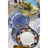 A selection of decorative china and glass