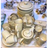 A Poole "Broadstone" extensive dinner/tea service, 60 pieces approx