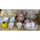 A Colclough tea service etc