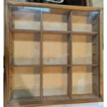 A mall wall display cabinet 46cmx46cm