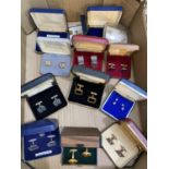 A selection of cufflinks