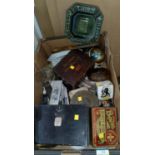 Three first aid kits and various collectables