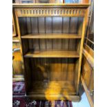 A 'Royal Oak' oak bookcase with 4 shelves