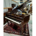 A baby grand piano by Challen, 150 cm