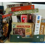 A selection of jigsaws - no guarantee to be complete