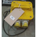 An electrical transfer box