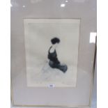 PAUL KOSOWICZ. BRITISH 20TH CENTURY On the Edge. Signed, inscribed and numbered 1/6 in pencil.