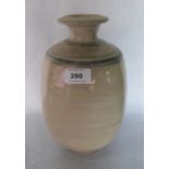 A stoneware bottle vase by Stephen Roberts near Wrexham. 10½' high. Prov: Estate of Islwyn Watkins