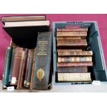 Two boxes of antiquarian books - science