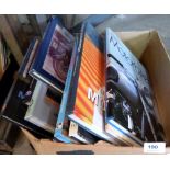 A box of books - motorcycling