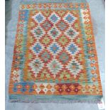 A Choli-Kilim vegetable dyed rug. 1.16m x 0.82m