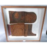 ISLWYN WATKINS. WELSH 1938-2018 Shenstone 67/68. Signed and inscribed verso. Wood assemblage in
