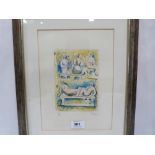 MANNER OF HENRY MOORE Figure studies. Bears a signature and numbered 32/50. Lithograph 6½' x 4½'