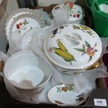 A collection of Royal Worcester Evesham ceramics
