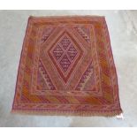 A Gazak rug. 1.3m x 1.13m