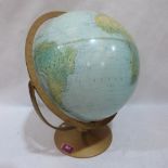 A Danish 'Scan-Globe A5' 12' terrestrial globe