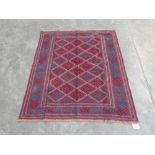 A Gazak rug. 1.21m x 1.1m