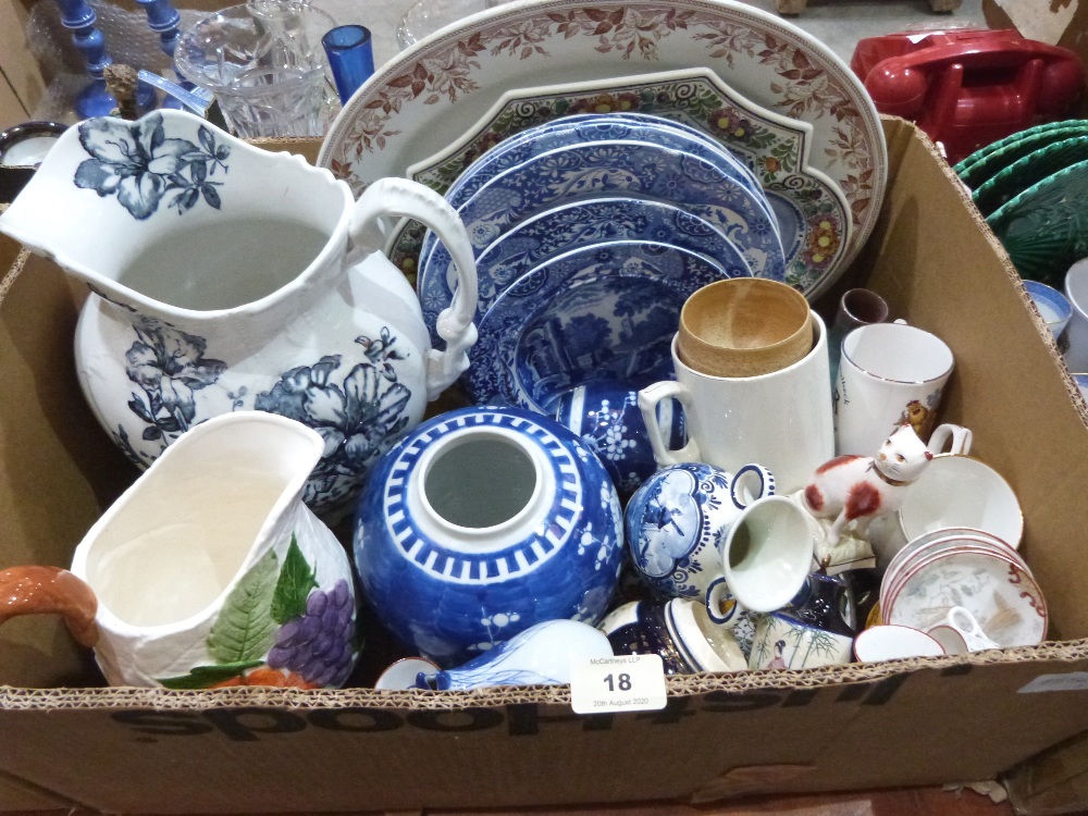 A quantity of miscellaneous ceramics