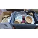 A quantity of Denby crockery and kitchenware