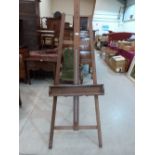 An artist's easel