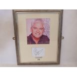 Phillip Schofield. A photograph with autograph. Framed